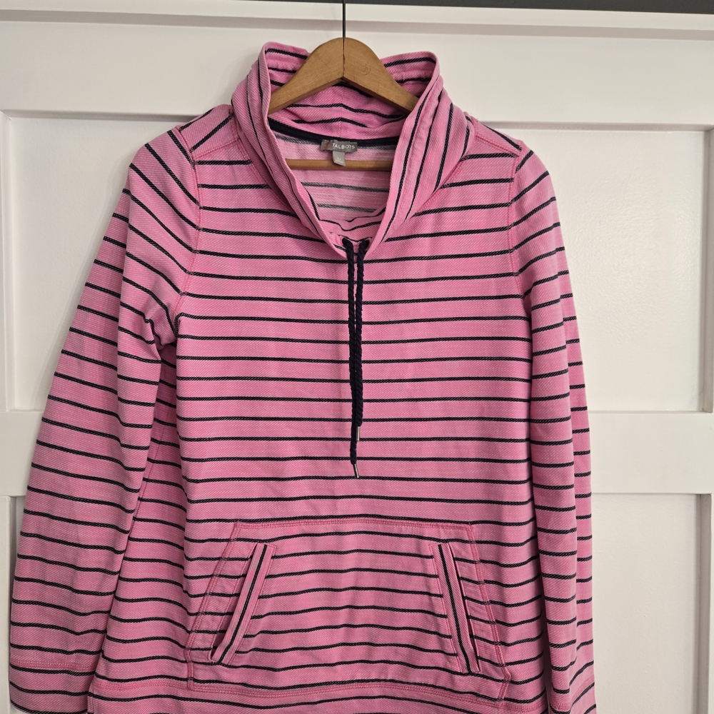Talbots Funnel Neck Sweatshirt Small P